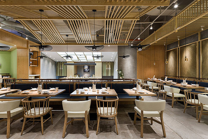 200平串串店餐飲裝修效果圖-第2張圖片-上海古都建筑設(shè)計(jì)集團(tuán) 200平串串店餐飲裝修效果圖-第2張圖片-上海古都建筑設(shè)計(jì)集團(tuán)
