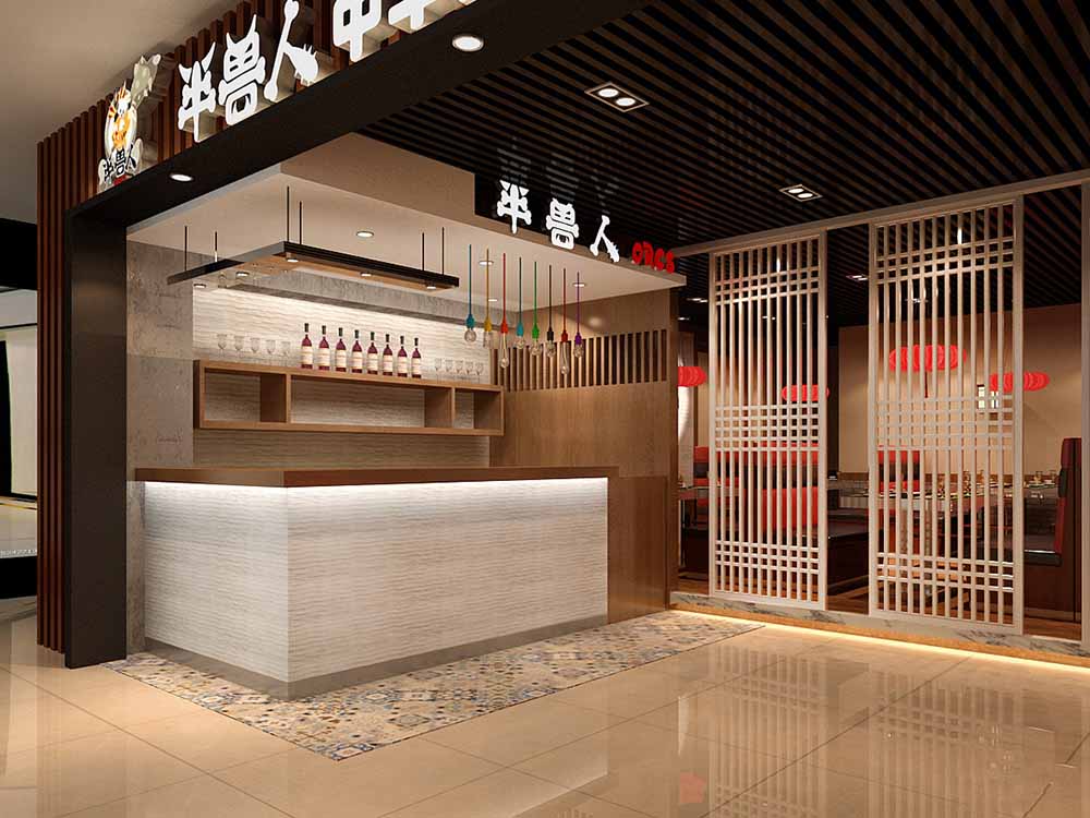 大氣火鍋店裝潢設(shè)計(jì)效果-第2張圖片-上海古都建筑設(shè)計(jì)集團(tuán) 大氣火鍋店裝潢設(shè)計(jì)效果-第2張圖片-上海古都建筑設(shè)計(jì)集團(tuán)