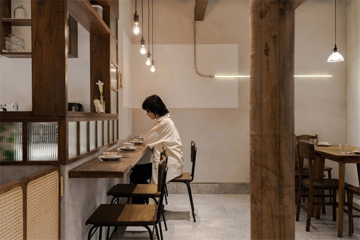 以原生木色為主基調(diào)的咖啡廳設(shè)計效果-第4張圖片-上海古都建筑設(shè)計集團 以原生木色為主基調(diào)的咖啡廳設(shè)計效果-第4張圖片-上海古都建筑設(shè)計集團