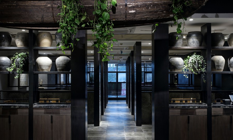 500平中式餐館設(shè)計(jì)裝修實(shí)景圖-第6張圖片-上海古都建筑設(shè)計(jì)集團(tuán) 500平中式餐館設(shè)計(jì)裝修實(shí)景圖-第6張圖片-上海古都建筑設(shè)計(jì)集團(tuán)
