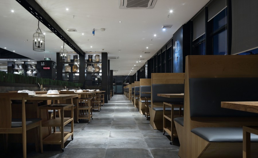 500平中式餐館設(shè)計(jì)裝修實(shí)景圖-第3張圖片-上海古都建筑設(shè)計(jì)集團(tuán) 500平中式餐館設(shè)計(jì)裝修實(shí)景圖-第3張圖片-上海古都建筑設(shè)計(jì)集團(tuán)