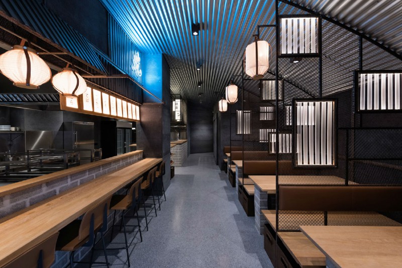 loft風(fēng)格日式料理店鋪設(shè)計(jì)裝潢效果圖-第4張圖片-上海古都建筑設(shè)計(jì)集團(tuán) loft風(fēng)格日式料理店鋪設(shè)計(jì)裝潢效果圖-第4張圖片-上海古都建筑設(shè)計(jì)集團(tuán)