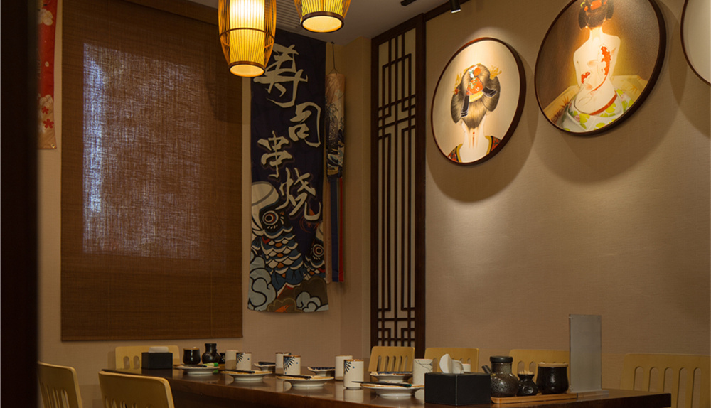 日式居酒屋裝修設(shè)計效果圖-第1張圖片-上海古都建筑設(shè)計集團