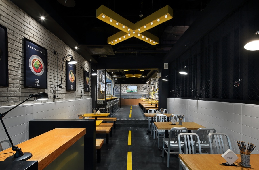 日式簡約快餐店裝修設計-第1張圖片-上海古都建筑設計集團