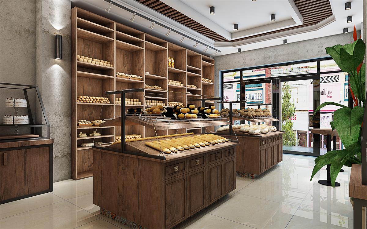 西式精品面包店裝修設(shè)計(jì)-第1張圖片-上海古都建筑設(shè)計(jì)集團(tuán) 西式精品面包店裝修設(shè)計(jì)-第1張圖片-上海古都建筑設(shè)計(jì)集團(tuán)